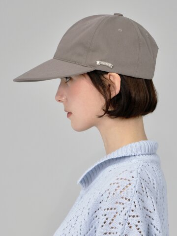 바잘 플래그 스터드 볼캡 모카