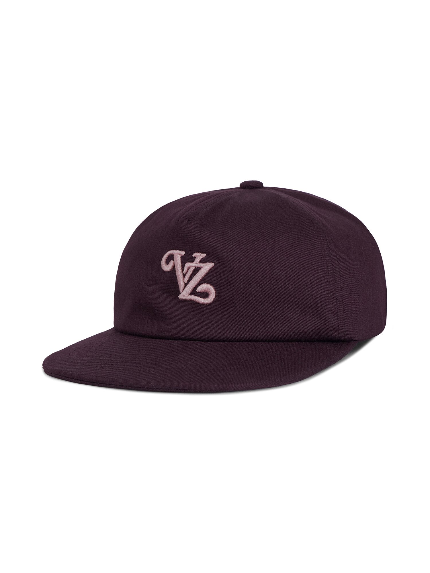 리프 VZ 모노그램 5패널 볼캡 버건디