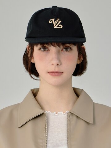리프 VZ 모노그램 5패널 볼캡 블랙