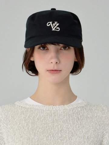 리프 VZ 모노그램 트윌 필박스 캡 블랙