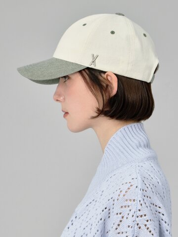 VA 스터드 투톤 볼캡 그린