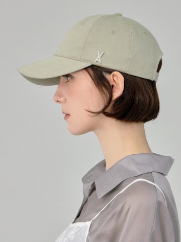 VA 스터드 에센셜 볼캡 카키