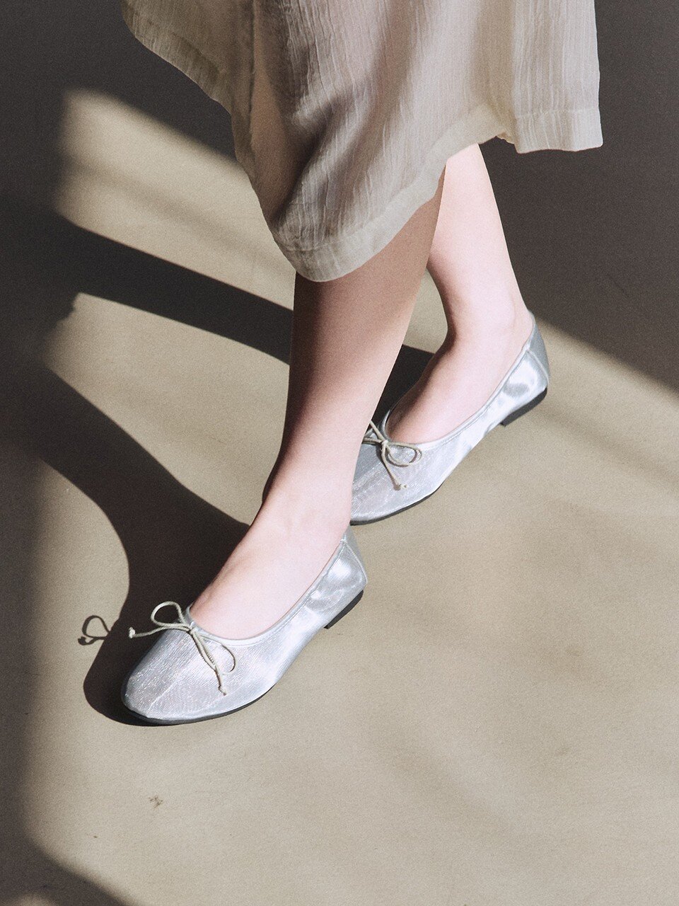 EO2609 Mesh Ribbon Flat(2color)
