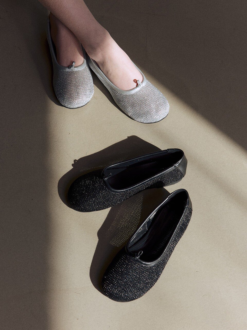 EO2614 Mesh Ballet Flat(2color)