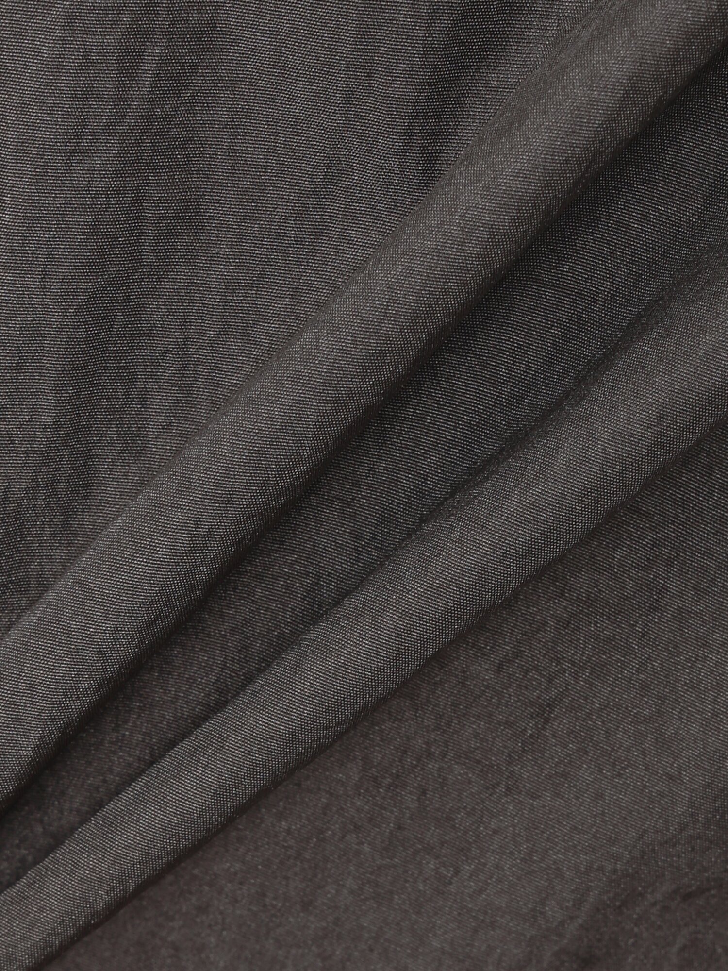 나일론 하이넥 크롭 점퍼 (GREY)