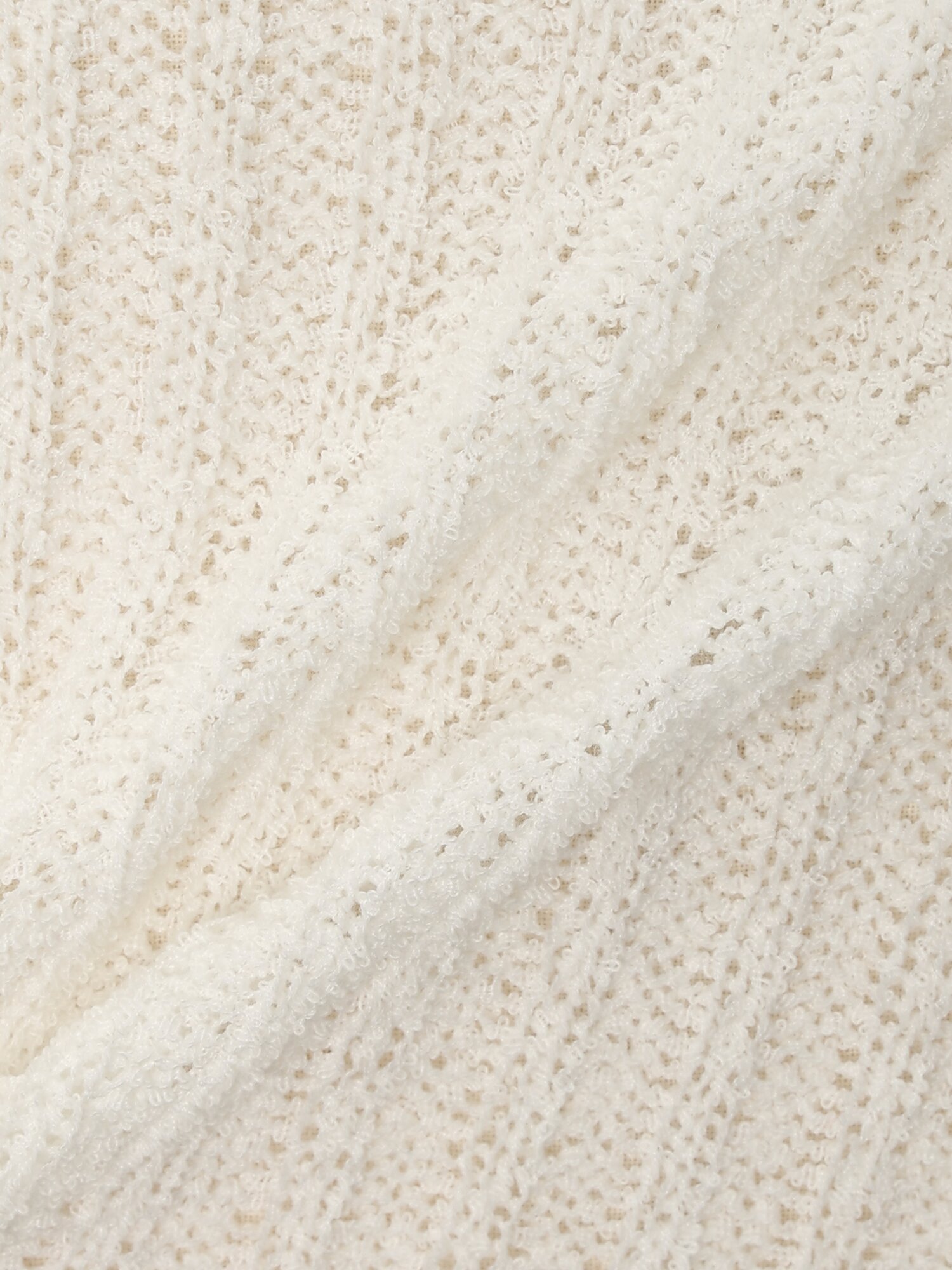 브이넥 레이어드 풀오버 니트 (WHITE)