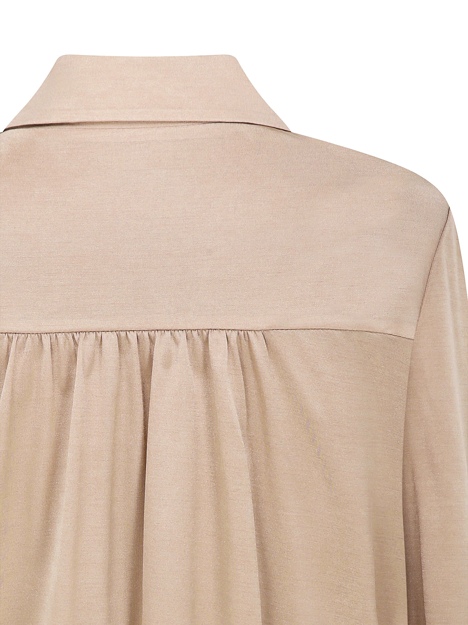테일러드 칼라 블루종 블라우스 (BEIGE)