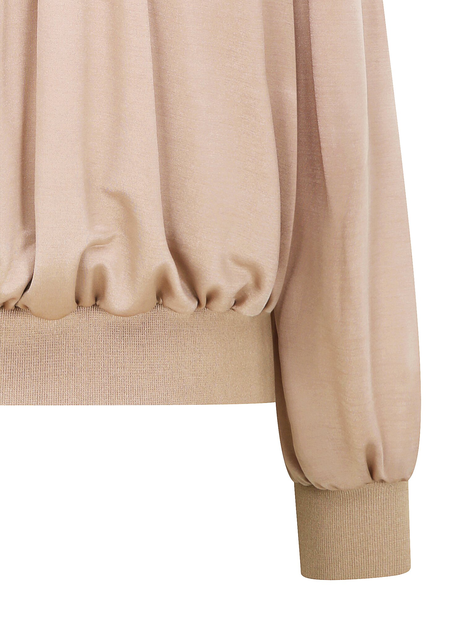 테일러드 칼라 블루종 블라우스 (BEIGE)