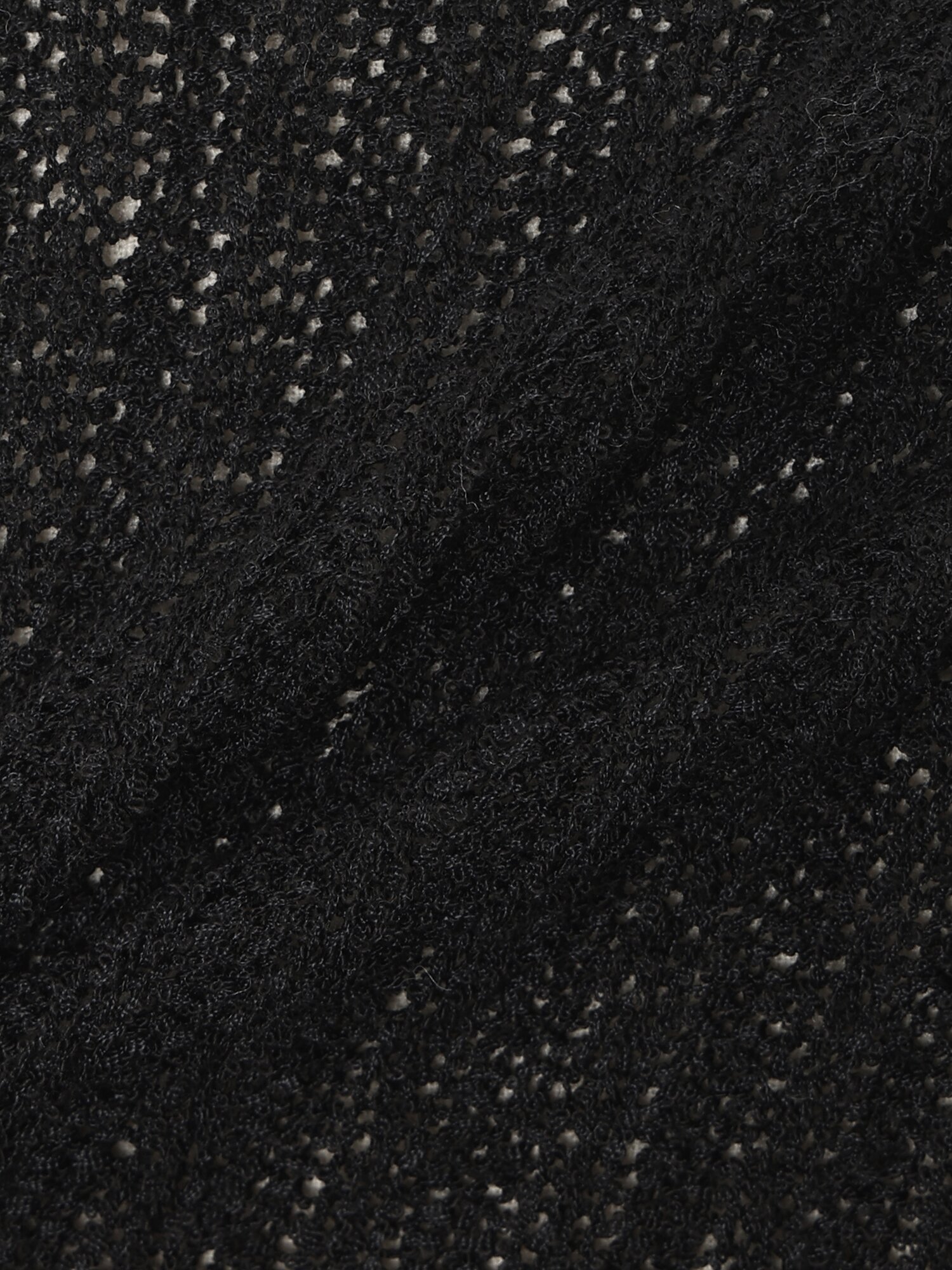 브이넥 레이어드 풀오버 니트 (BLACK)