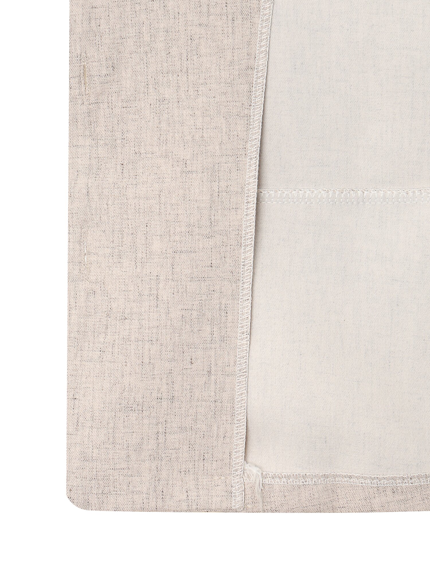 린넨 스판 라운드넥 재킷 (BEIGE)