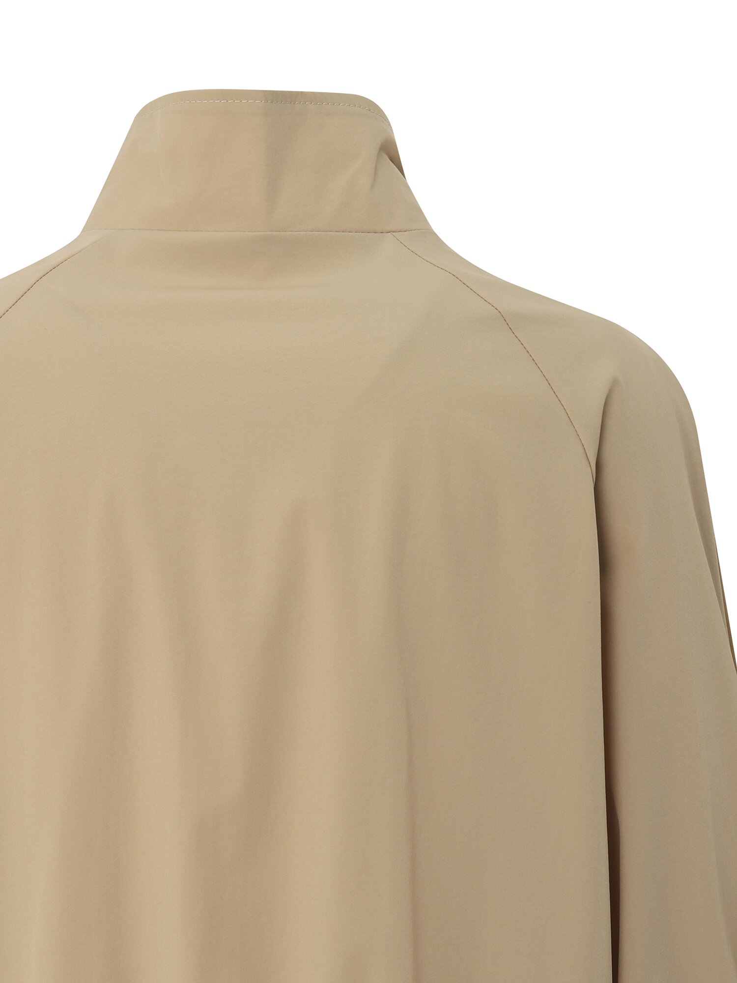 빅 포켓 하이넥 크롭 점퍼 (BEIGE)