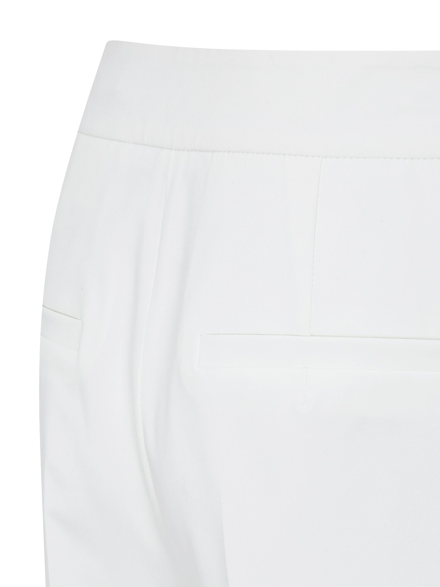 슬릿 포인트 슬림핏 크롭 팬츠 (WHITE)
