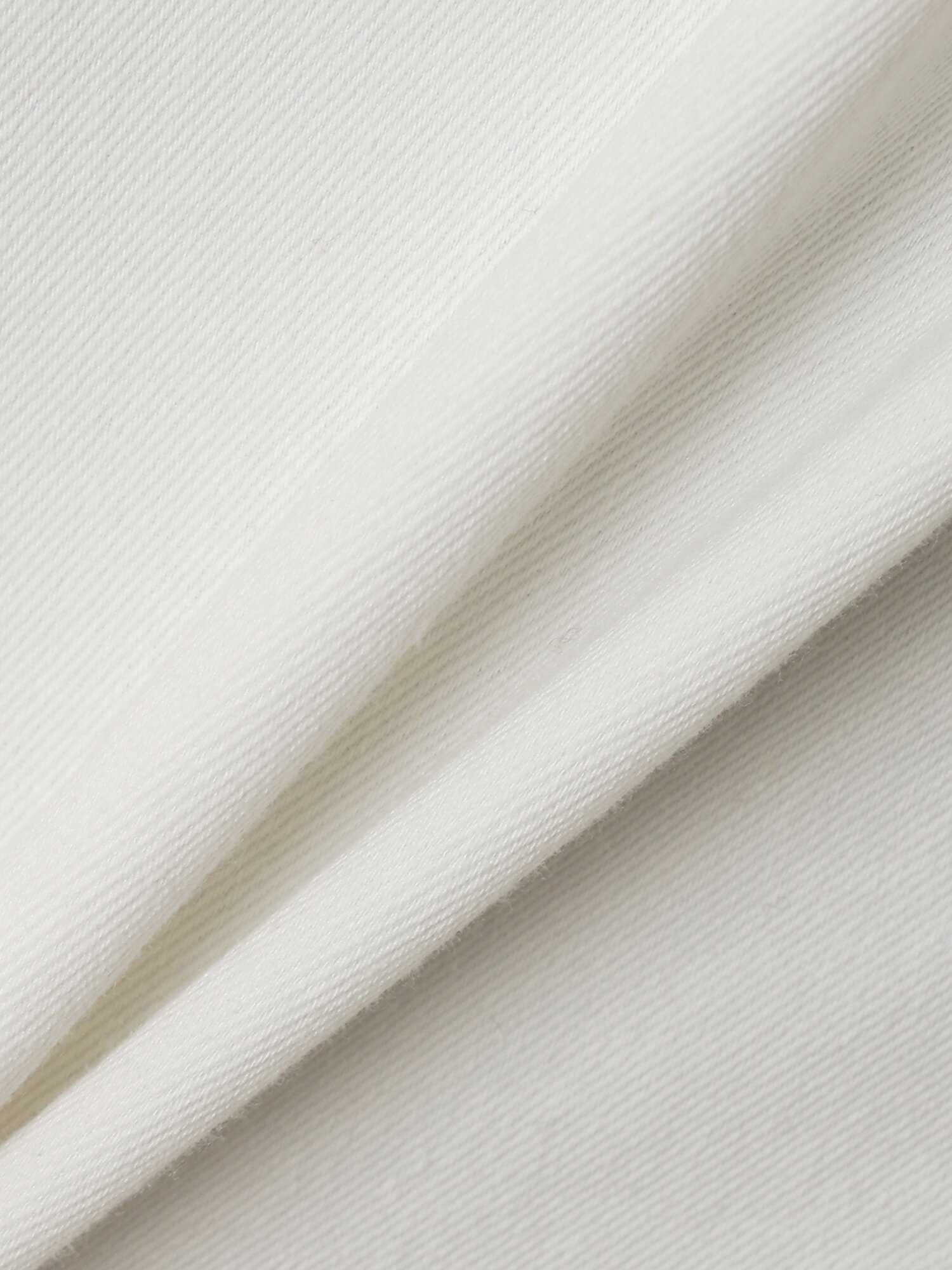 버튼 밴딩 와이드핏 팬츠 (WHITE)