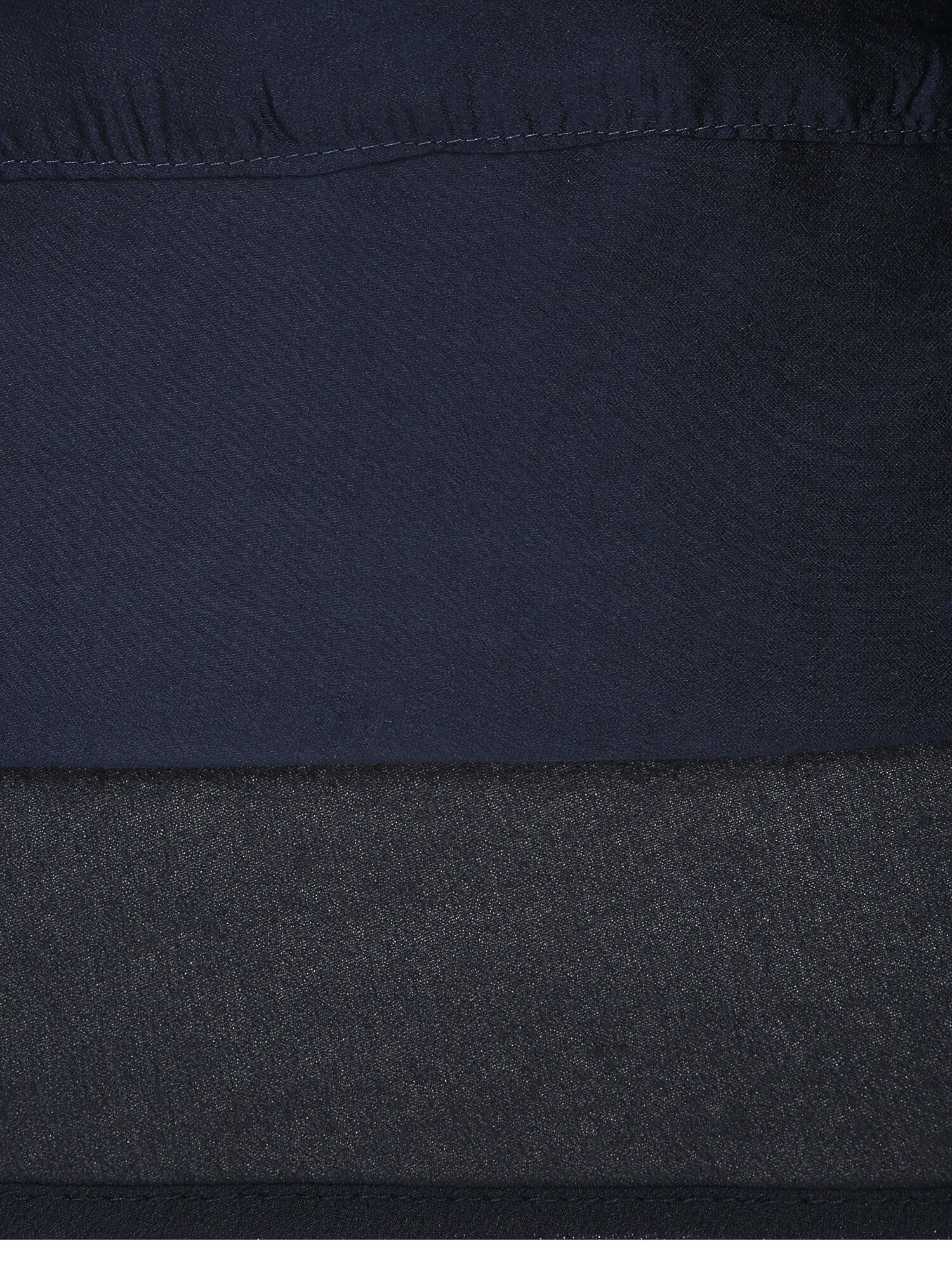 시스루 더블 버튼 트렌치 코트 (DARK NAVY)