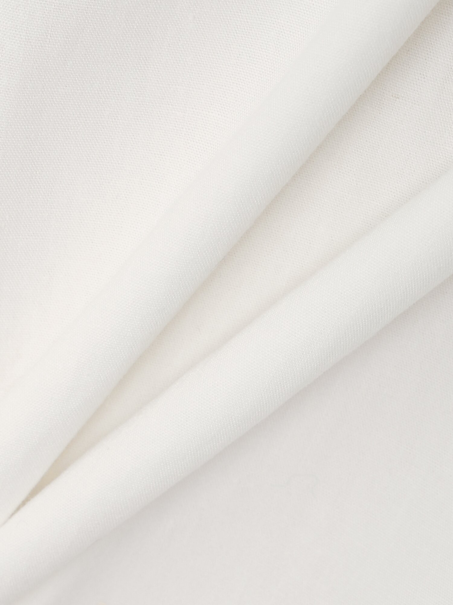 숄 레이어드 셔츠 칼라 블라우스 (WHITE)
