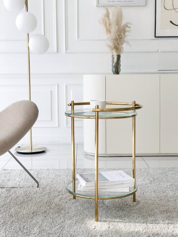  JURAN Unic Table_ gold frame