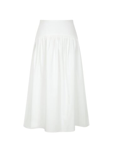 셔링 포인트 플레어 스커트 