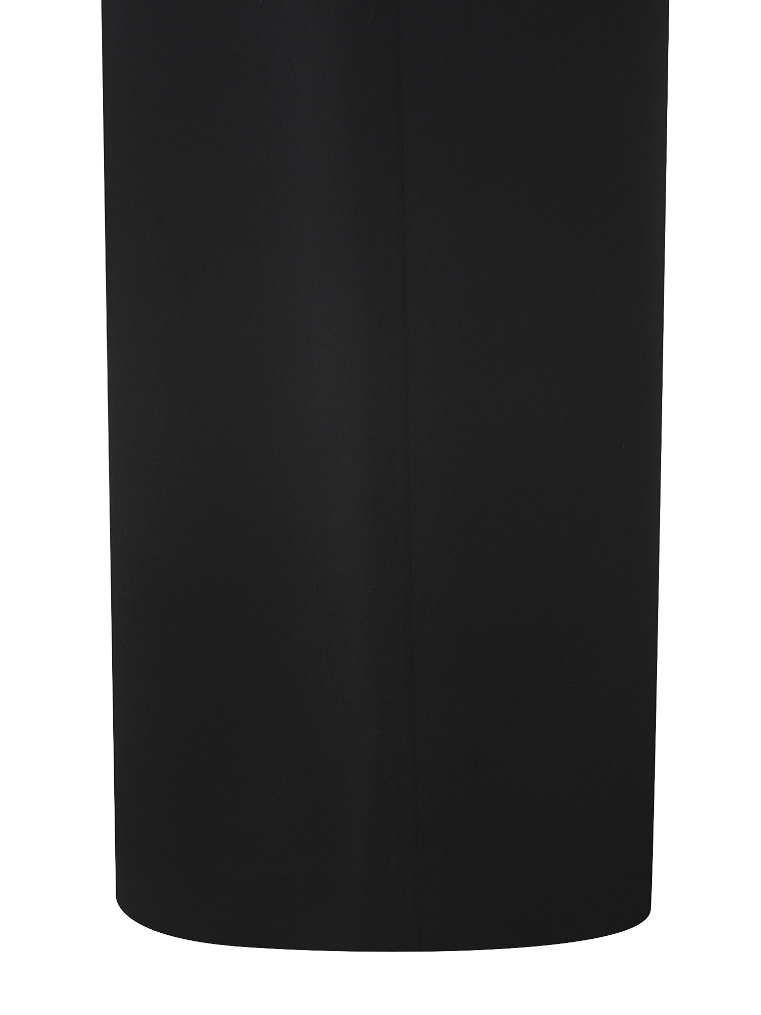 노턱 백 밴딩 와이드 팬츠 (BLACK)