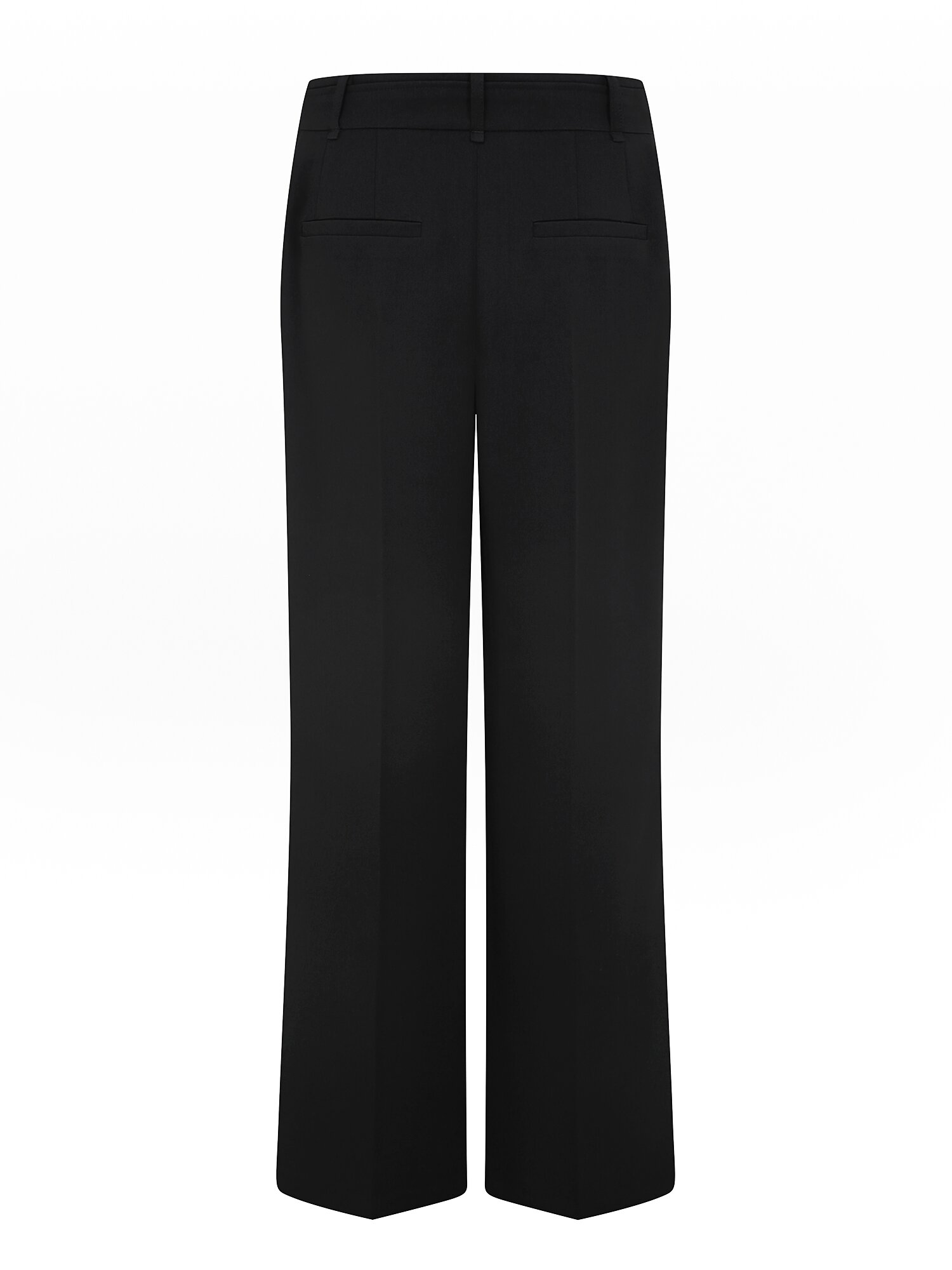 원턱 세미 와이드 팬츠 (BLACK)