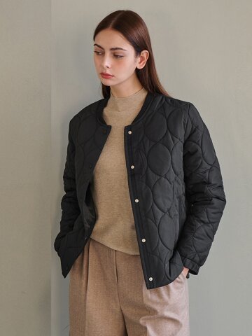 애니안 라운드 경량 패딩