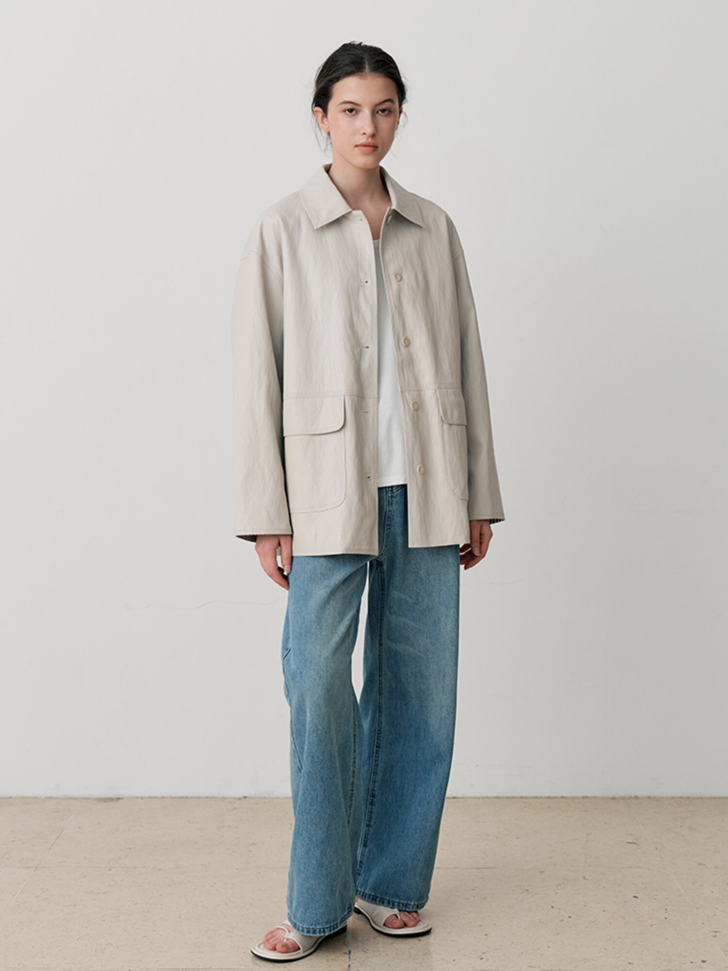 HALF UTILITY SHIRT JACKET (LBE)