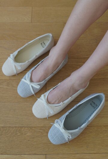 트위드 리본 플랫 HA2632