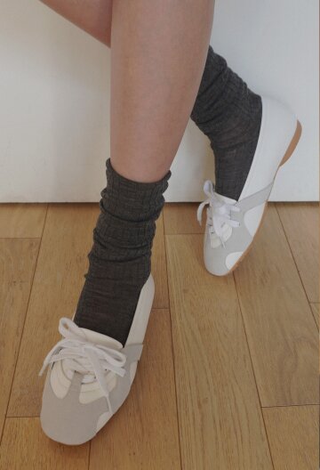 레이스업 플랫 HA2636