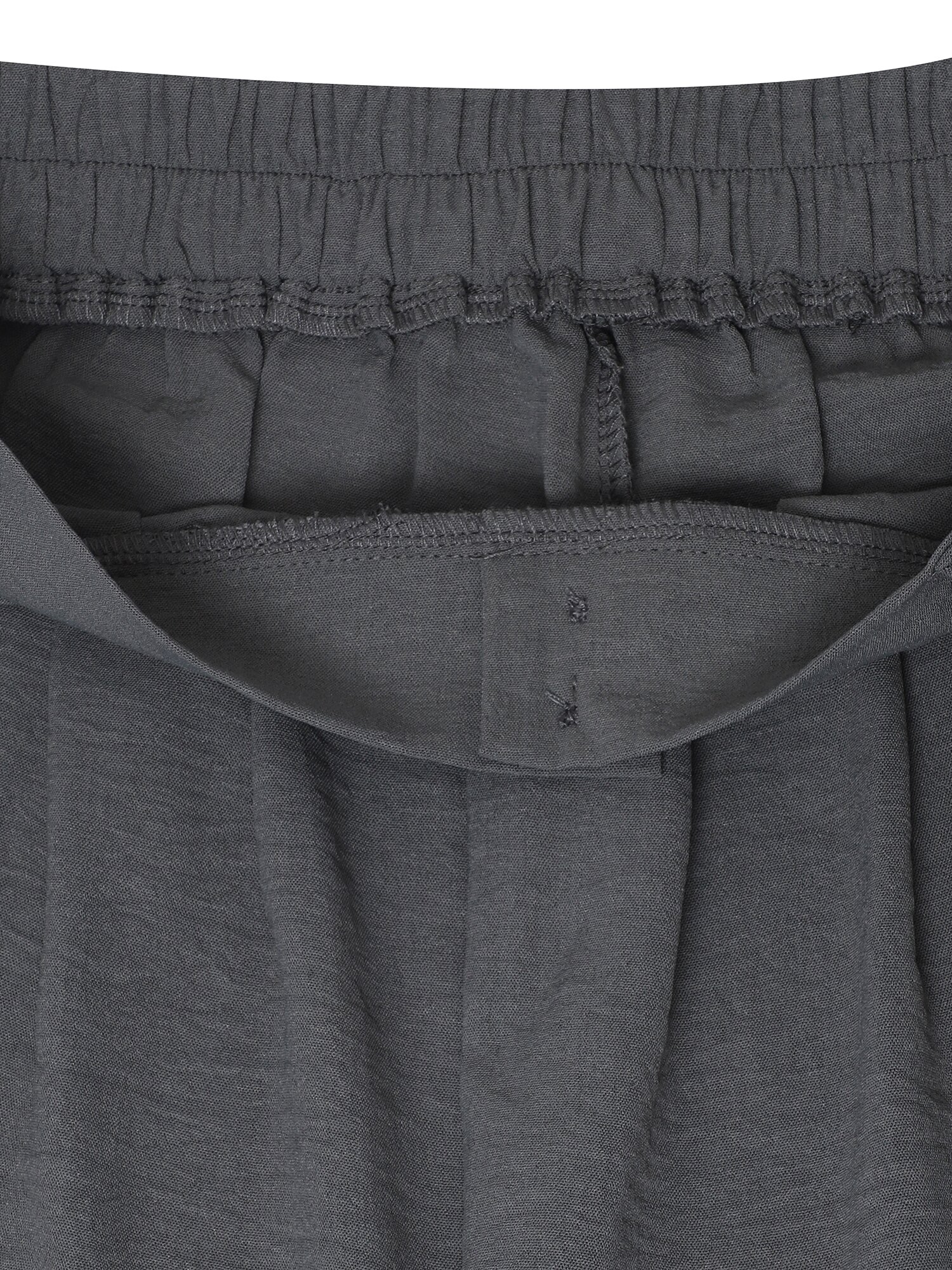 투버튼 핀턱 슬랙스 팬츠 (DARK GREY)