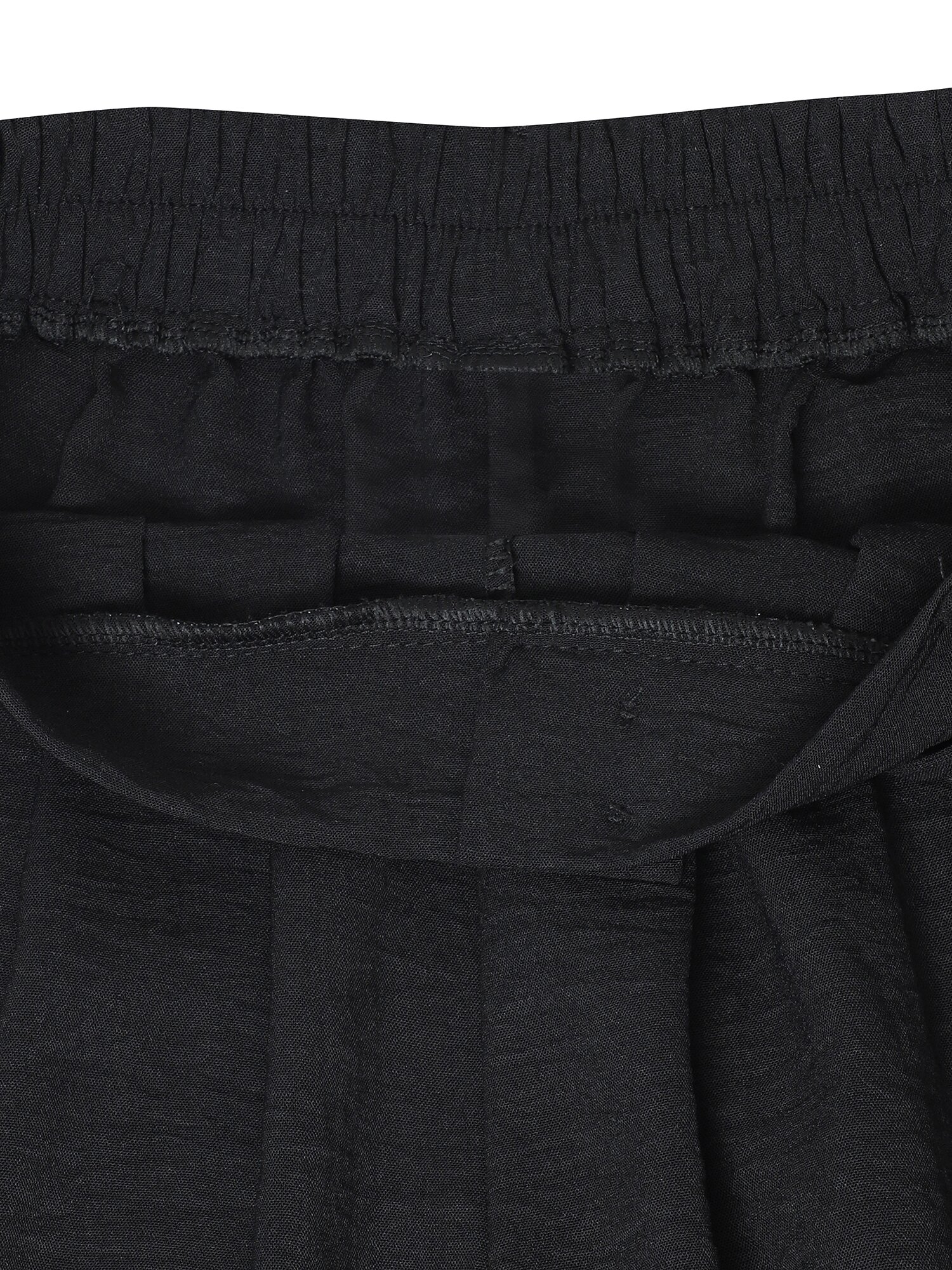 투버튼 핀턱 슬랙스 팬츠 (BLACK)