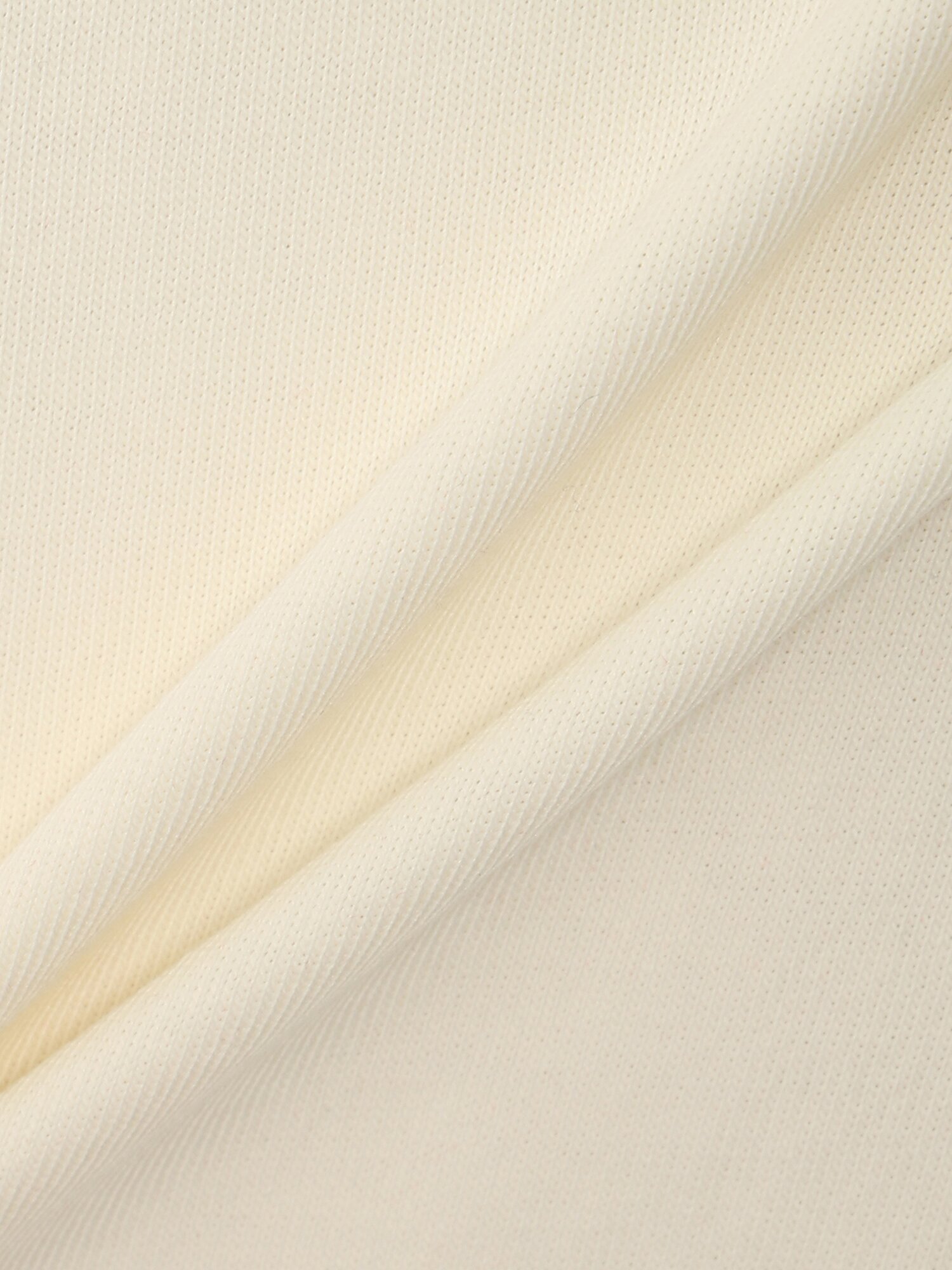 레터링 배색 링거 티셔츠 (CREAM)