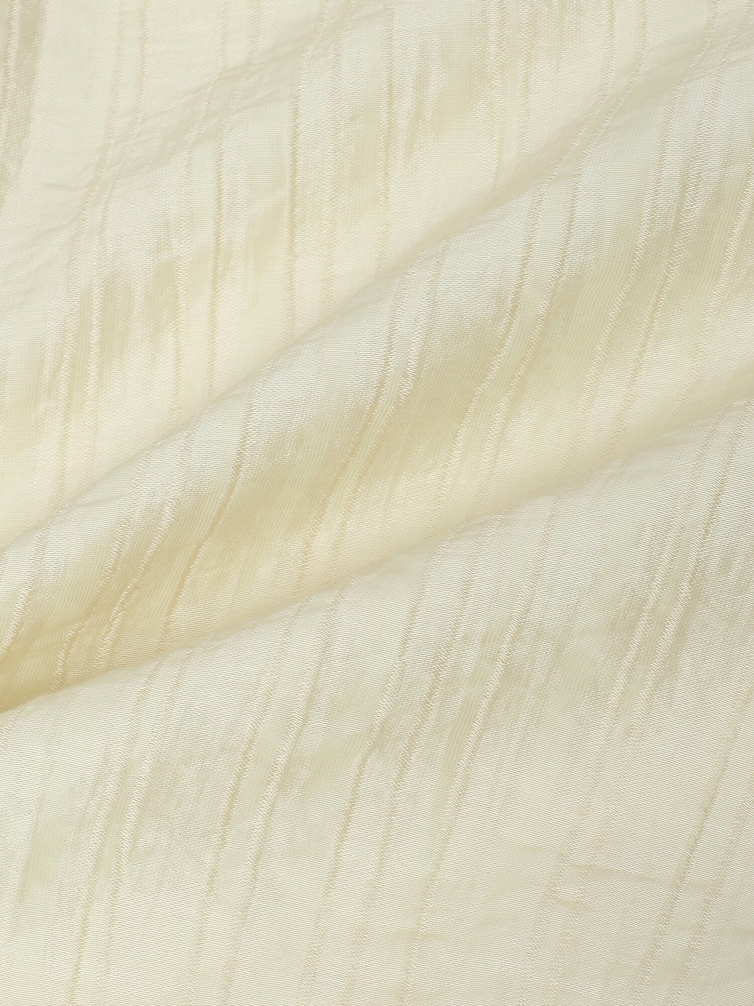 볼륨 스트랩 오픈 블라우스 (LIGHT YELLOW)