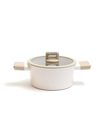 쿠르베 IH 인덕션 세라믹 코팅 20cm 양수냄비 국 찌게 어묵탕