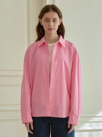 NEO COTTON SHIRT_PINK