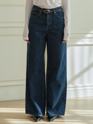 RELAX WIDE JEANS_INDIGO