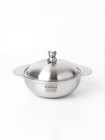 유로룩스 베어쿡 양수 전골 냄비 20cm 316 스텐 인덕션 샤브샤브 어묵탕