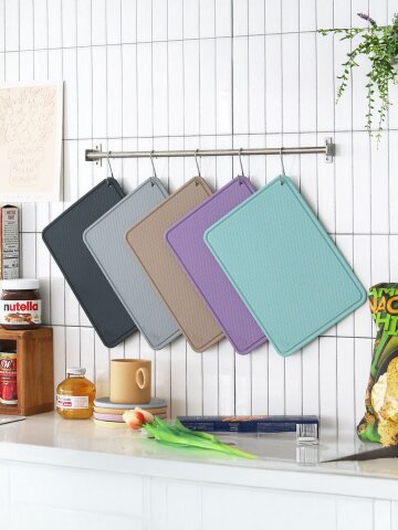 리팝스 플렉스 듀오 매트 실리콘 도마 드라잉 국산