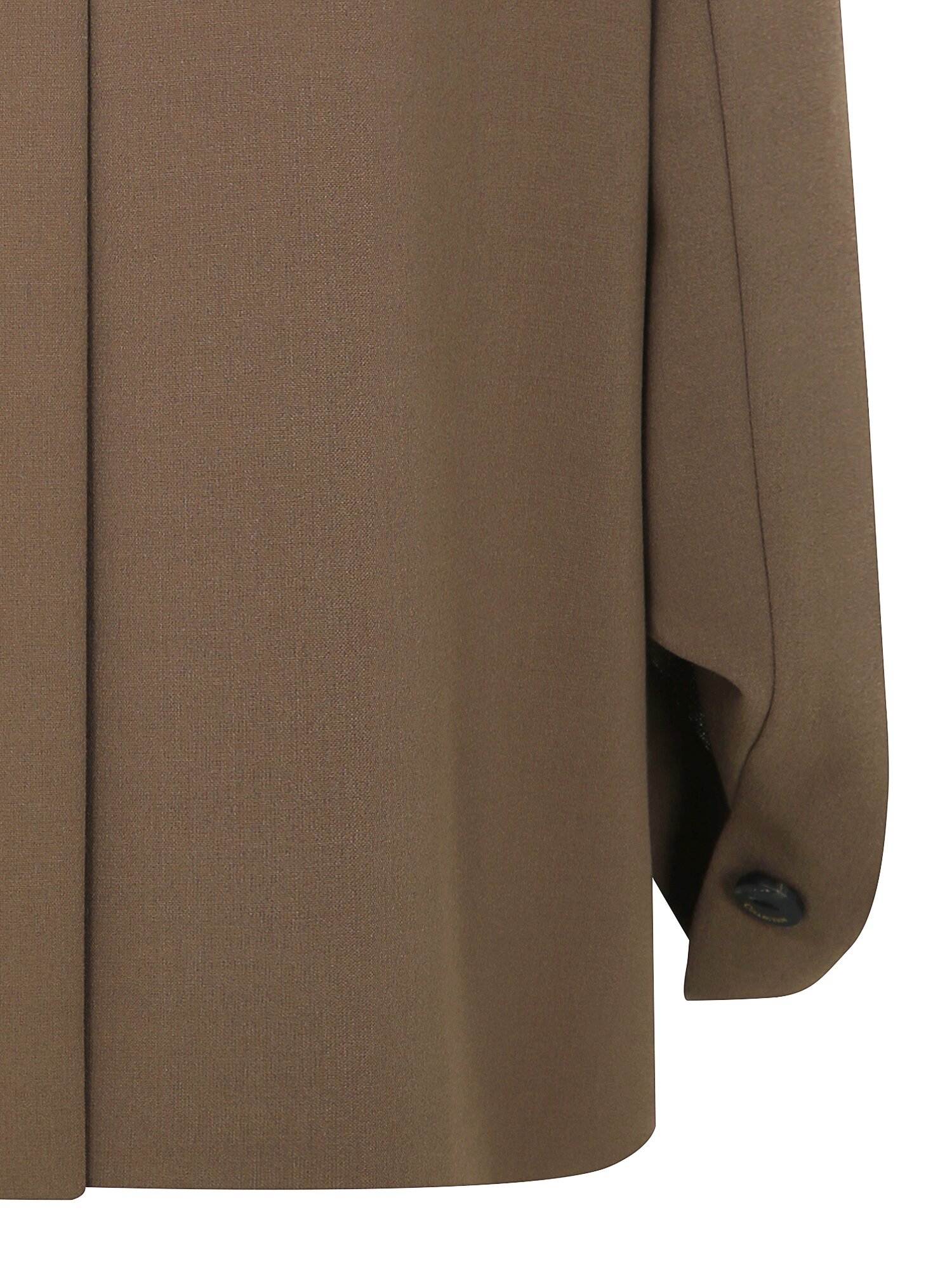 루즈핏 백 슬릿 오픈 재킷 (BROWN)