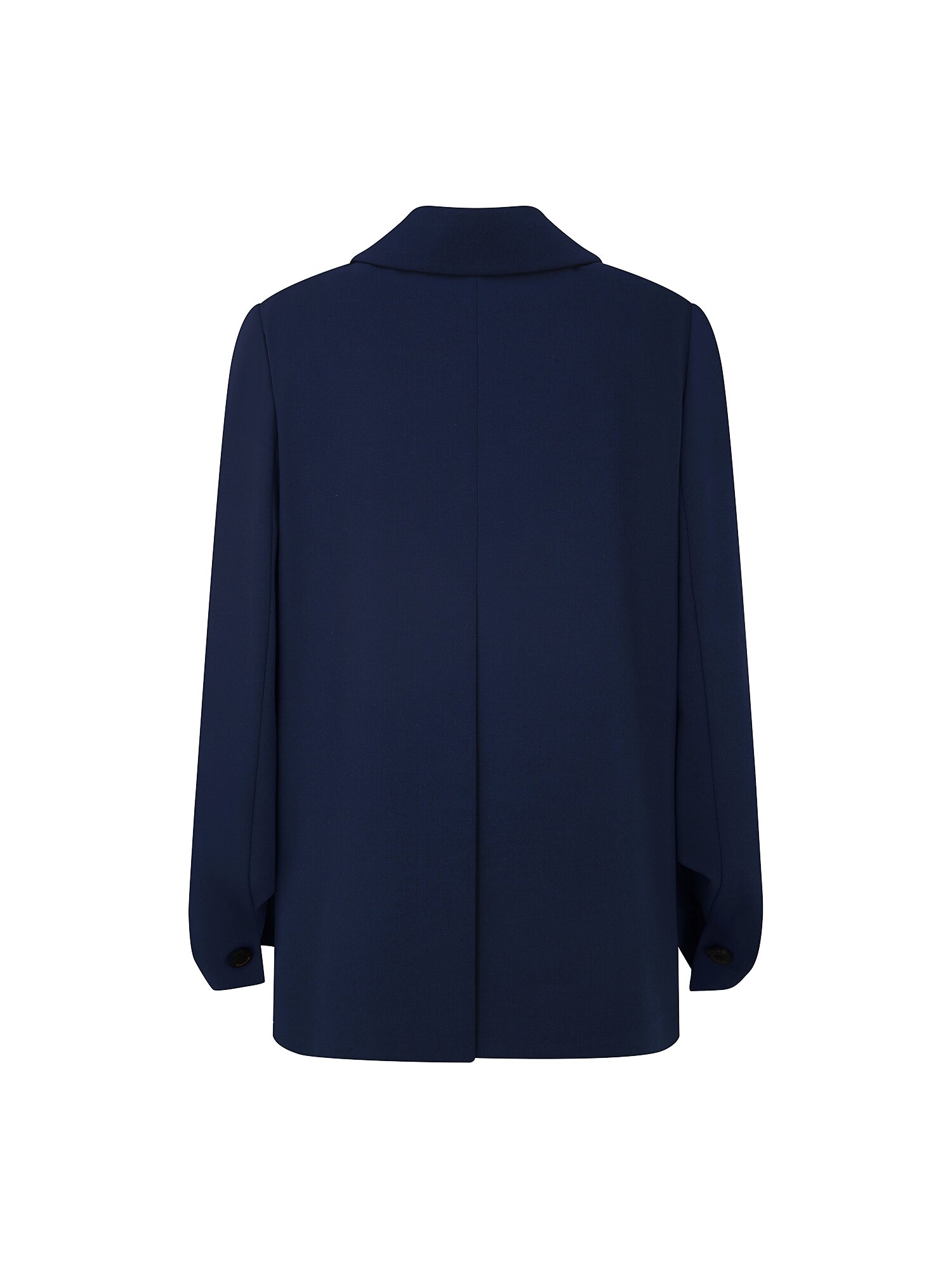 루즈핏 백 슬릿 오픈 재킷 (DARK BLUE)