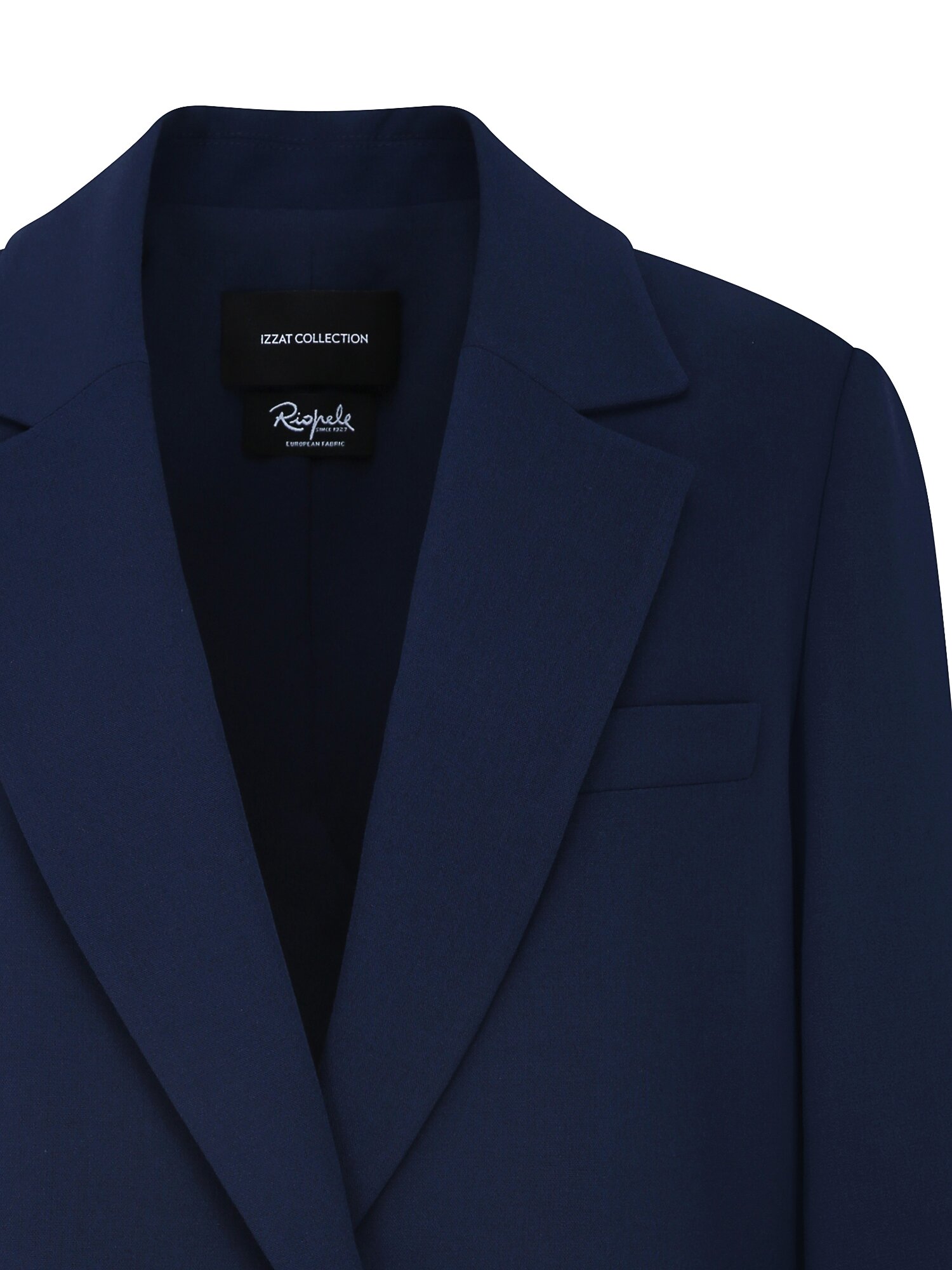 루즈핏 백 슬릿 오픈 재킷 (DARK BLUE)