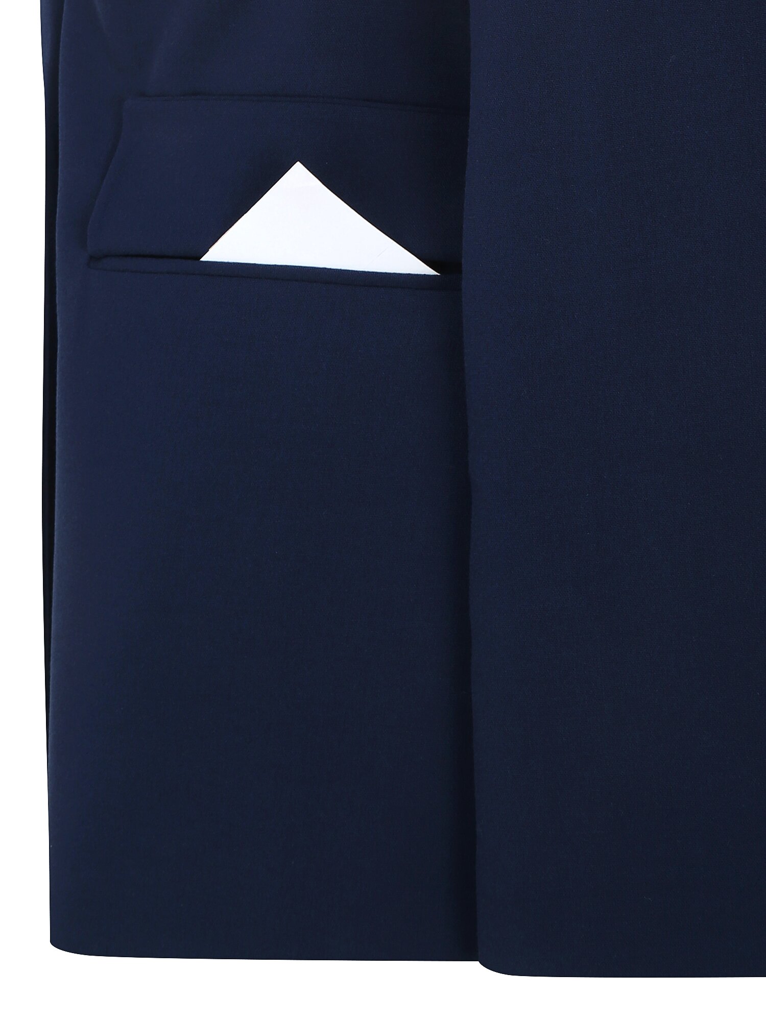 루즈핏 백 슬릿 오픈 재킷 (DARK BLUE)