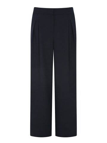 히든 버튼 투턱 와이드 팬츠 