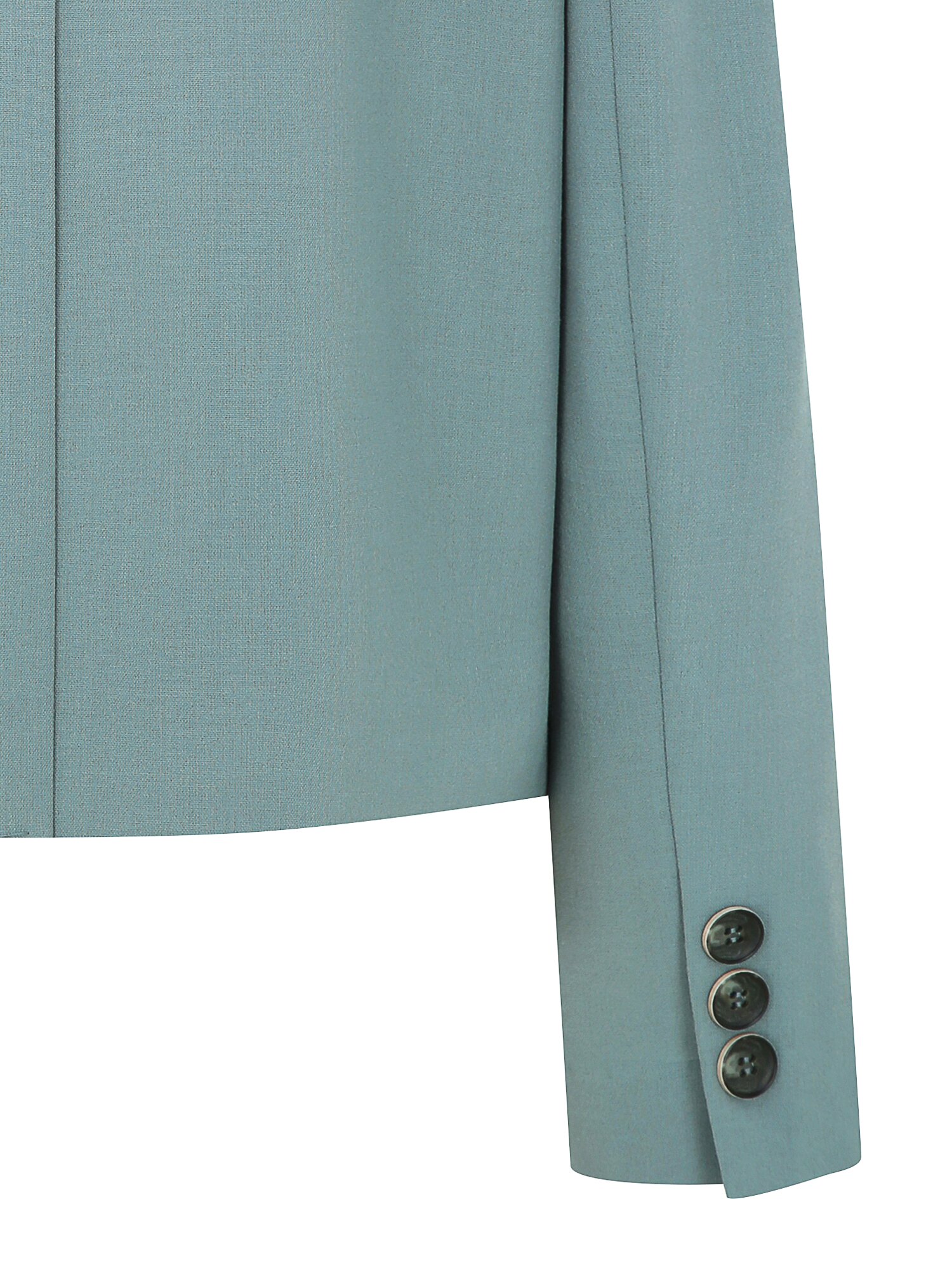 테일러드 더블 원버튼 크롭 재킷 (MINT)