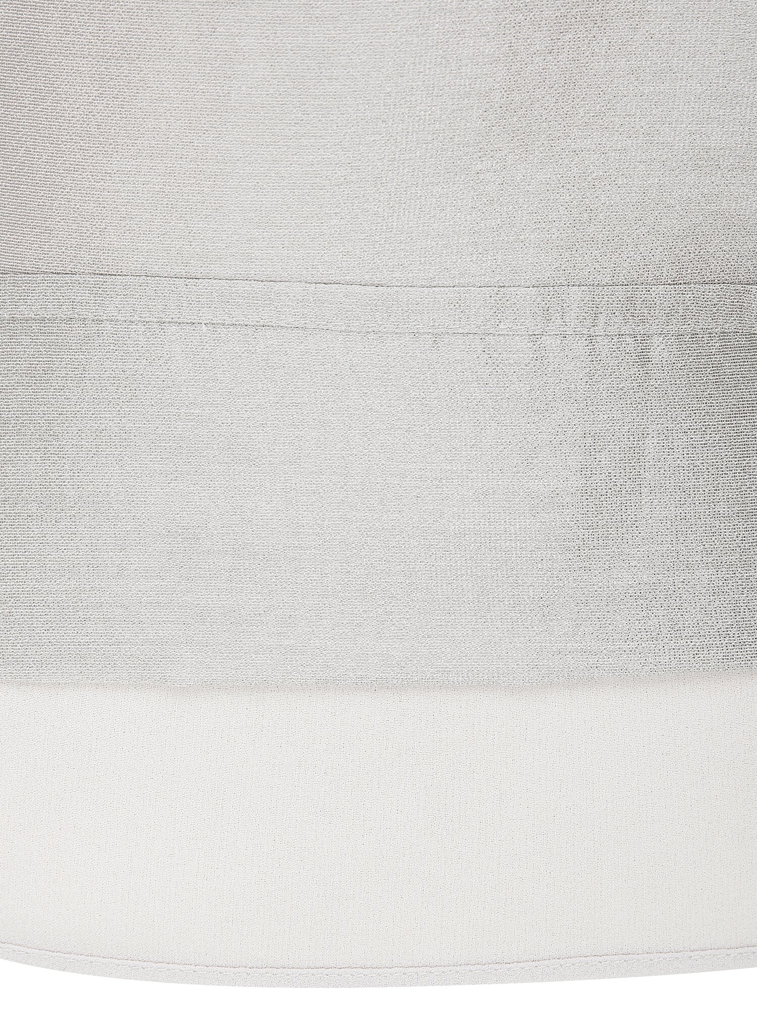 타이 핀턱 라운드넥 블라우스 (GREY)