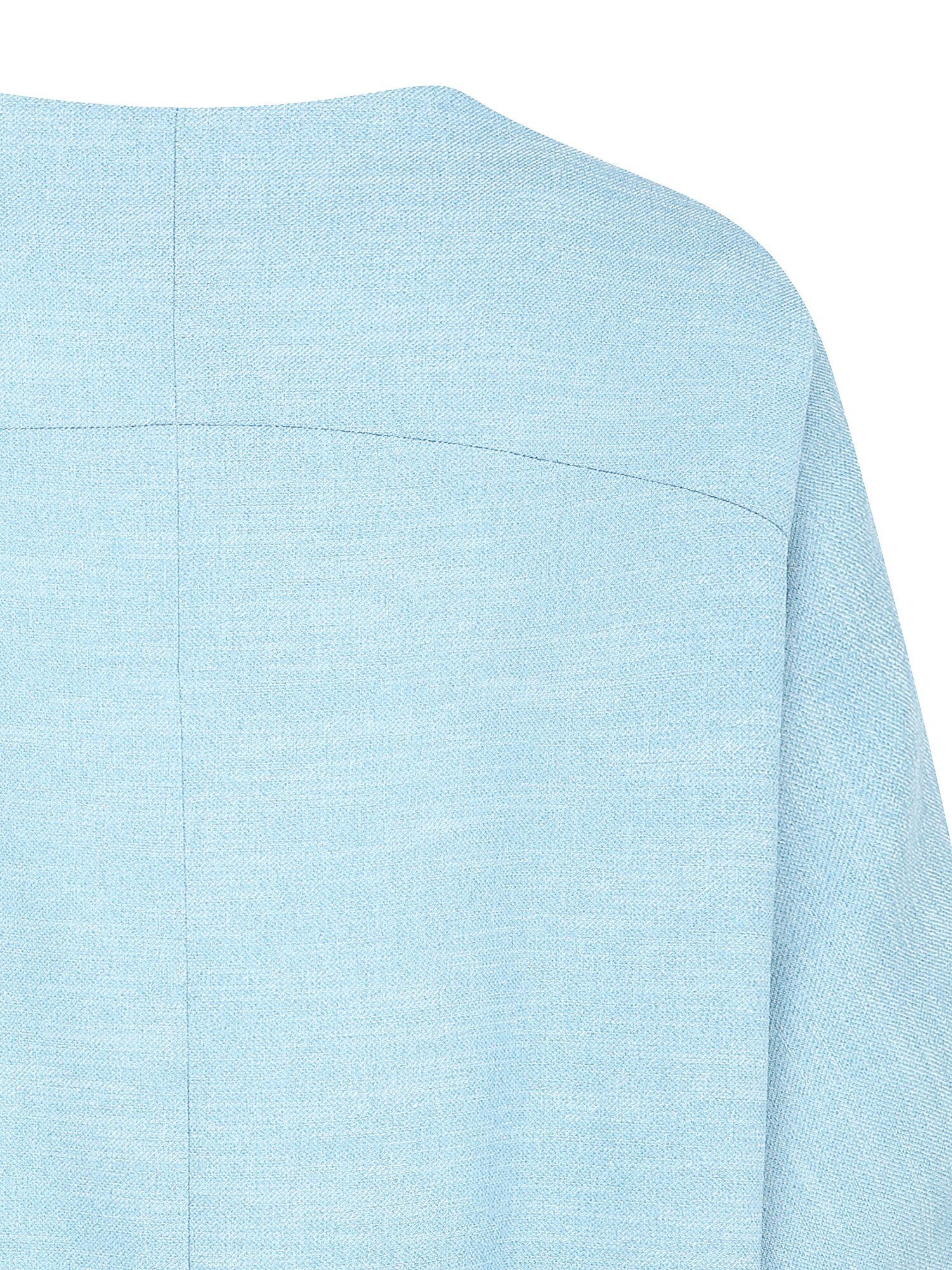 루즈핏 돌먼 라운드넥 재킷 (SKY BLUE)