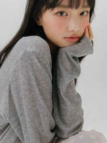 시스루 립 티셔츠 (3color)