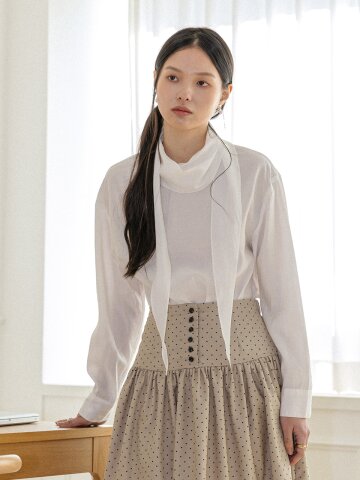 LS_Daily sailor collar blouse_2color