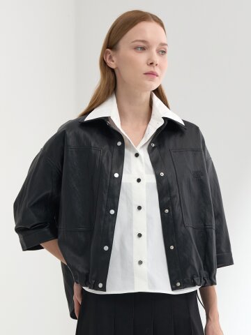 키에르모 소프트 레더 자켓