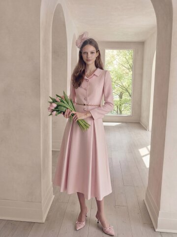 모던 쿠튀르 풀 플레어 스커트 