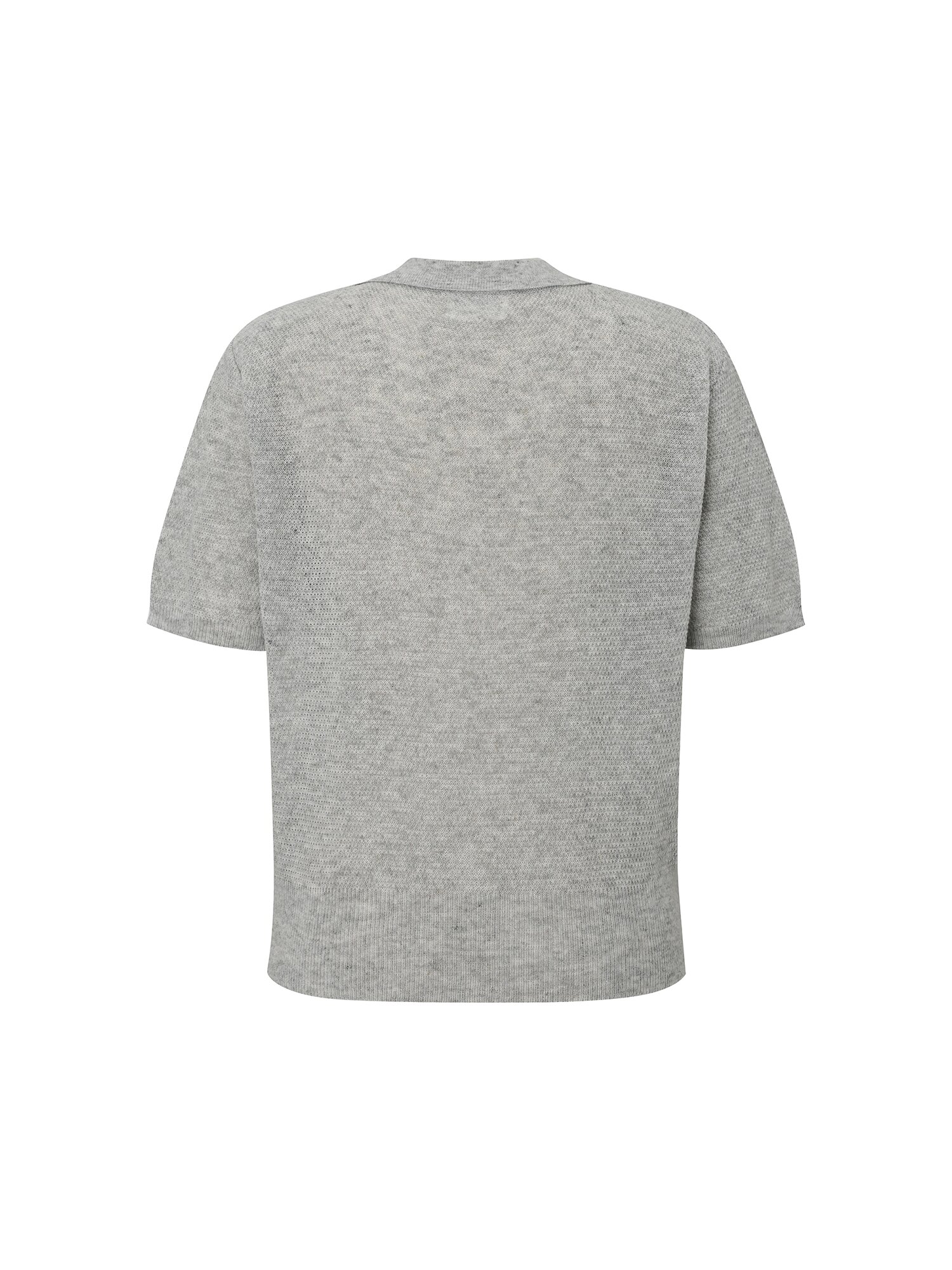 린넨 칼라 카디건 (LIGHT GREY)