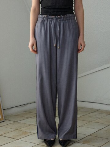 Sporty Side-Lined Track Pants_Grey